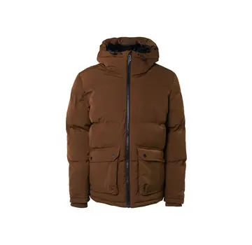 No Excess Winterjas Short Fit Hooded Padded Camel (21630824 - 140)