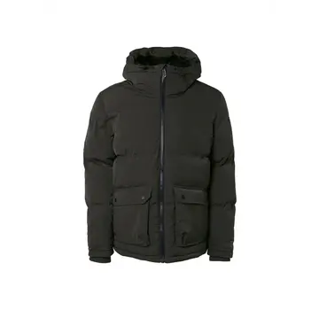 No Excess Winterjas Short Fit Hooded Padded Dark Green (21630824 - 052)