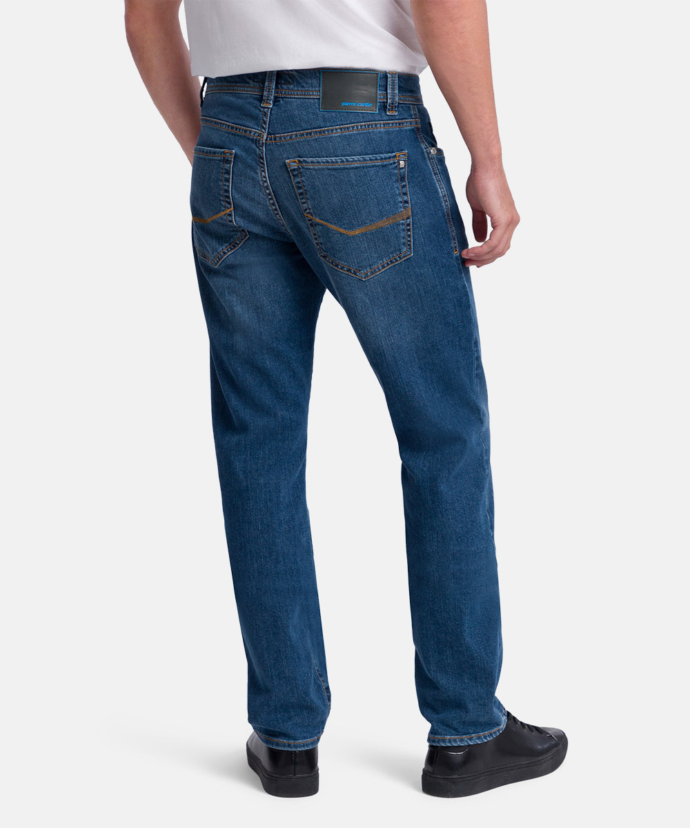 Pierre Cardin Jeans Lyon Tapered Ocean Blue Stonewash   - Pierre Cardin