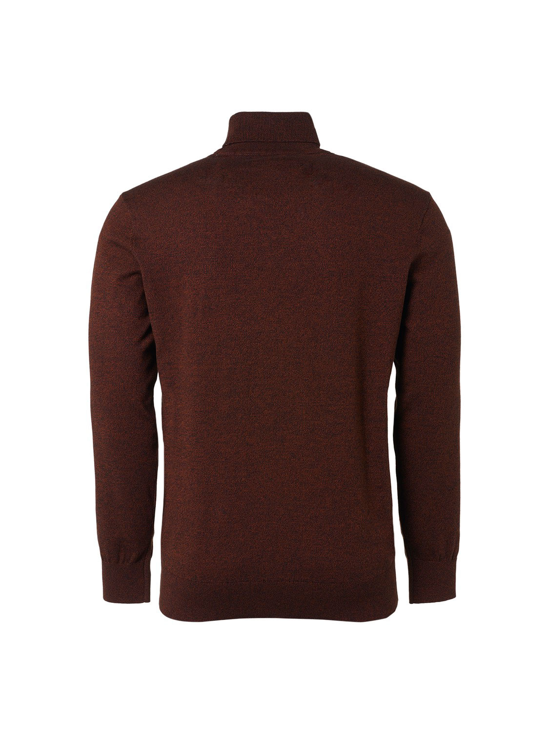 No Excess Pullover Rollneck Coloured Melange Caramel XL No Excess