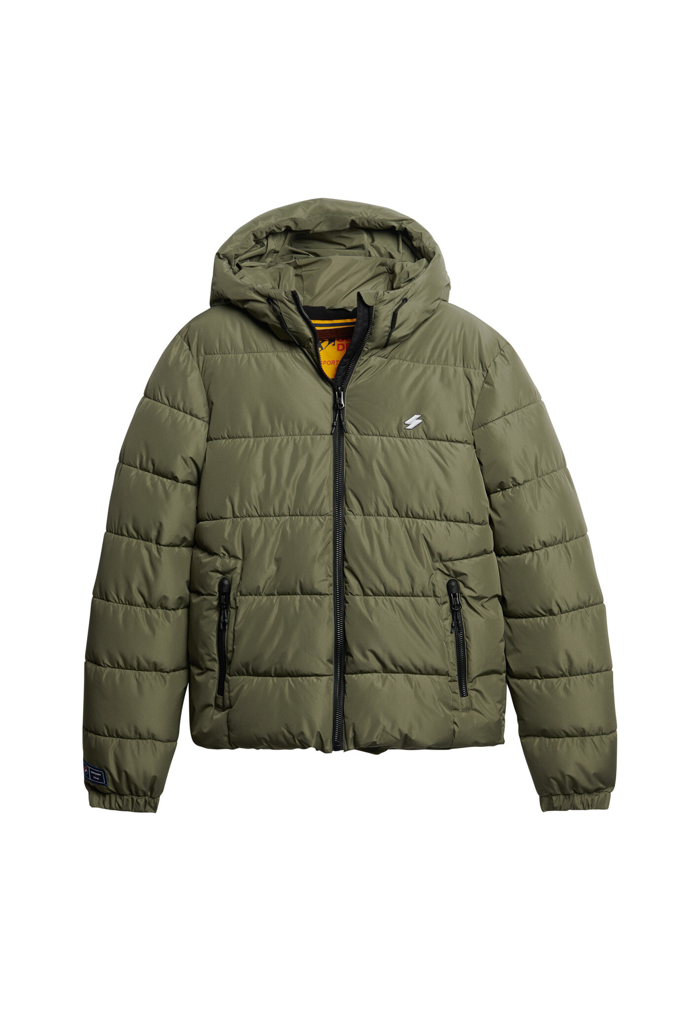 Superdry HOODED SPORTS PUFFR JACKET Dusty Olive Green   S product