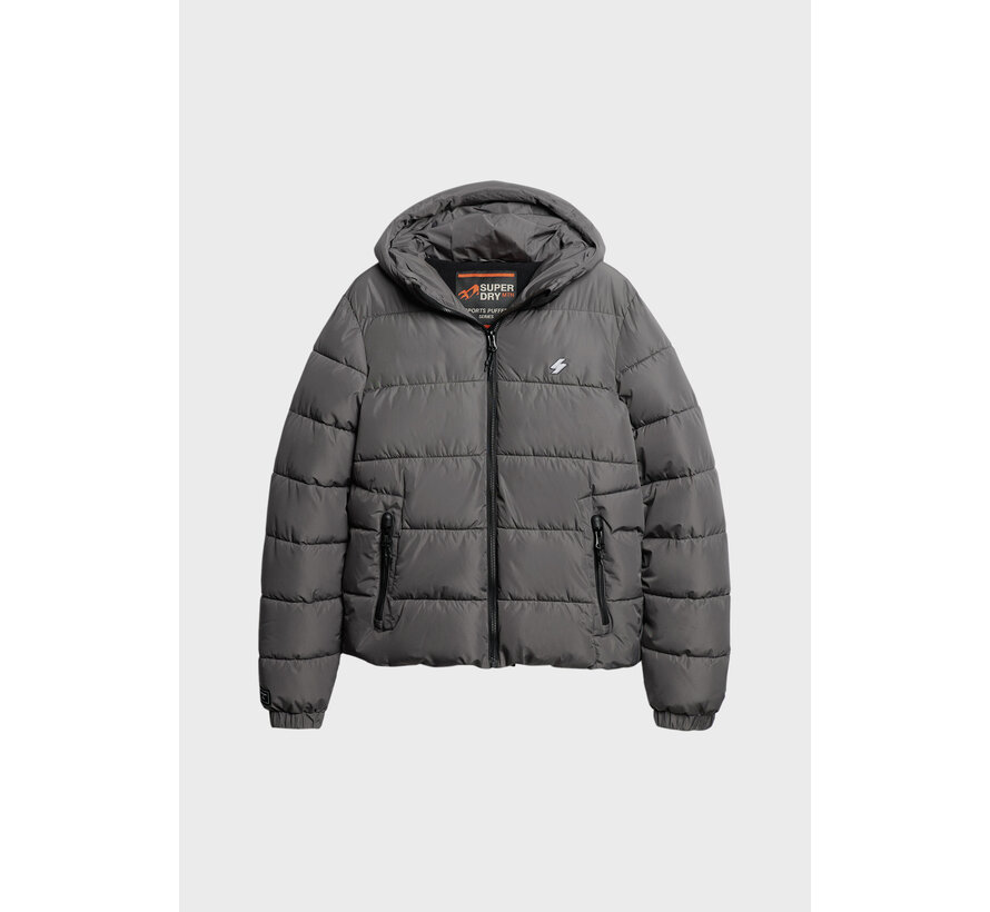 HOODED SPORTS PUFFR JACKET Dark Slate Grey (M5011827A - HSZ)