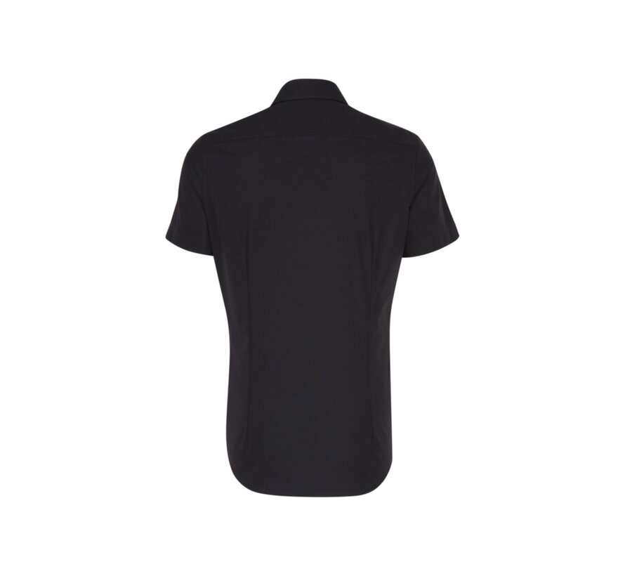 Overhemd Korte mouw Zwart (01.676521 - 39)