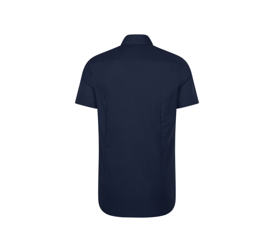 Overhemd Korte mouw Donkerblauw (01.676521 - 19)