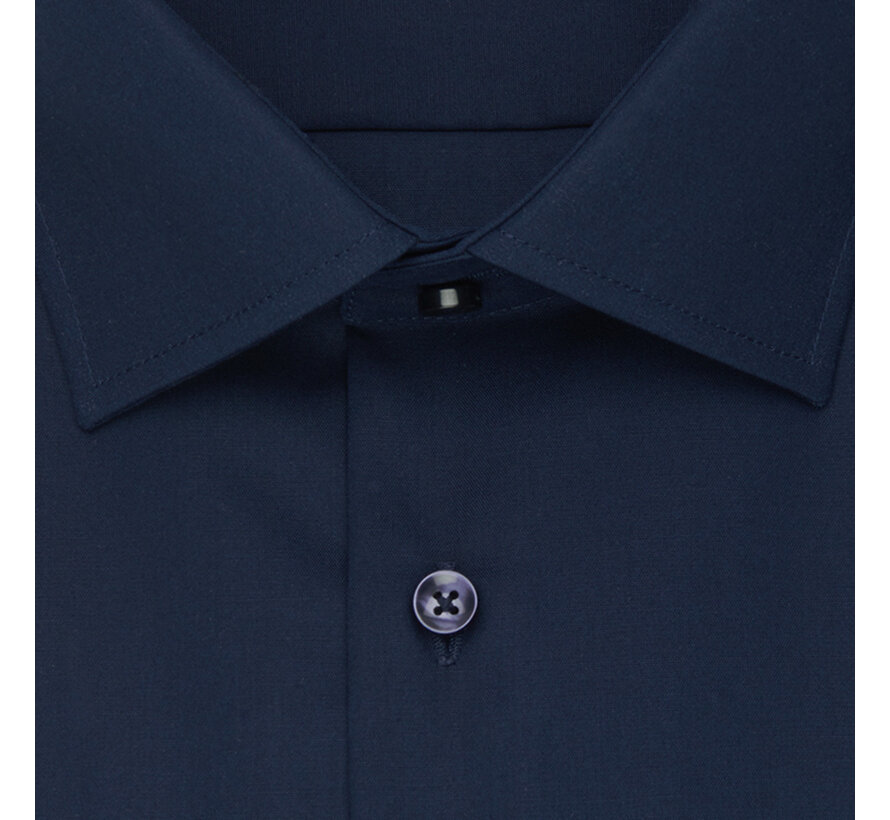 Overhemd Korte mouw Donkerblauw (01.676521 - 19)