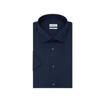 Seidensticker Overhemd Short sleeve Donkerblauw (01.676521 - 19)