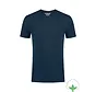 Basic T-shirts 2-pack Bio Cotton Bodyfit Navy (0221 - 400)