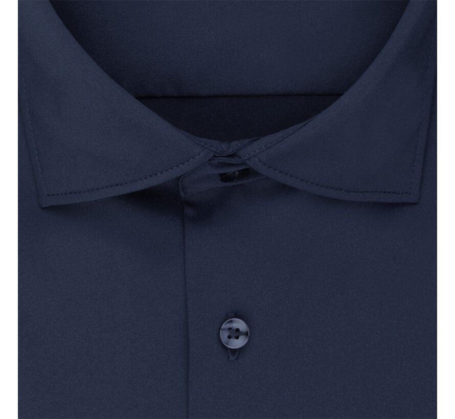 Overhemd Lange mouw Donkerblauw (01.650400 - 19)