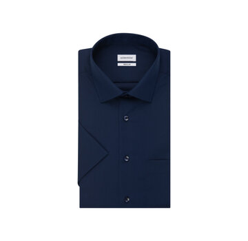 Seidensticker Overhemd Short sleeve Donkerblauw (01.001001 - 19)