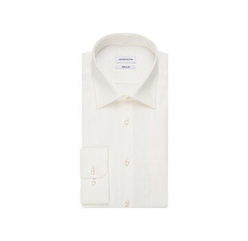 Seidensticker Overhemd Long sleeve ecru (01.001000 - 21)