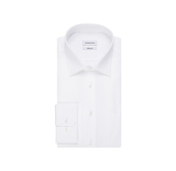 Seidensticker Overhemd Extra long sleeve Wit (01.003005 - 01)