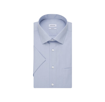 Seidensticker Overhemd Short sleeve Lichtblauw (01.003001 - 48)