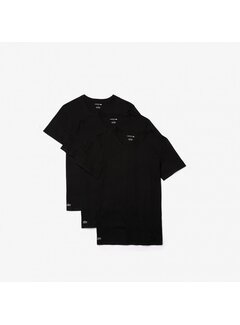 Lacoste T-shirt O-Neck 3-Pack Black (TH3321-031)