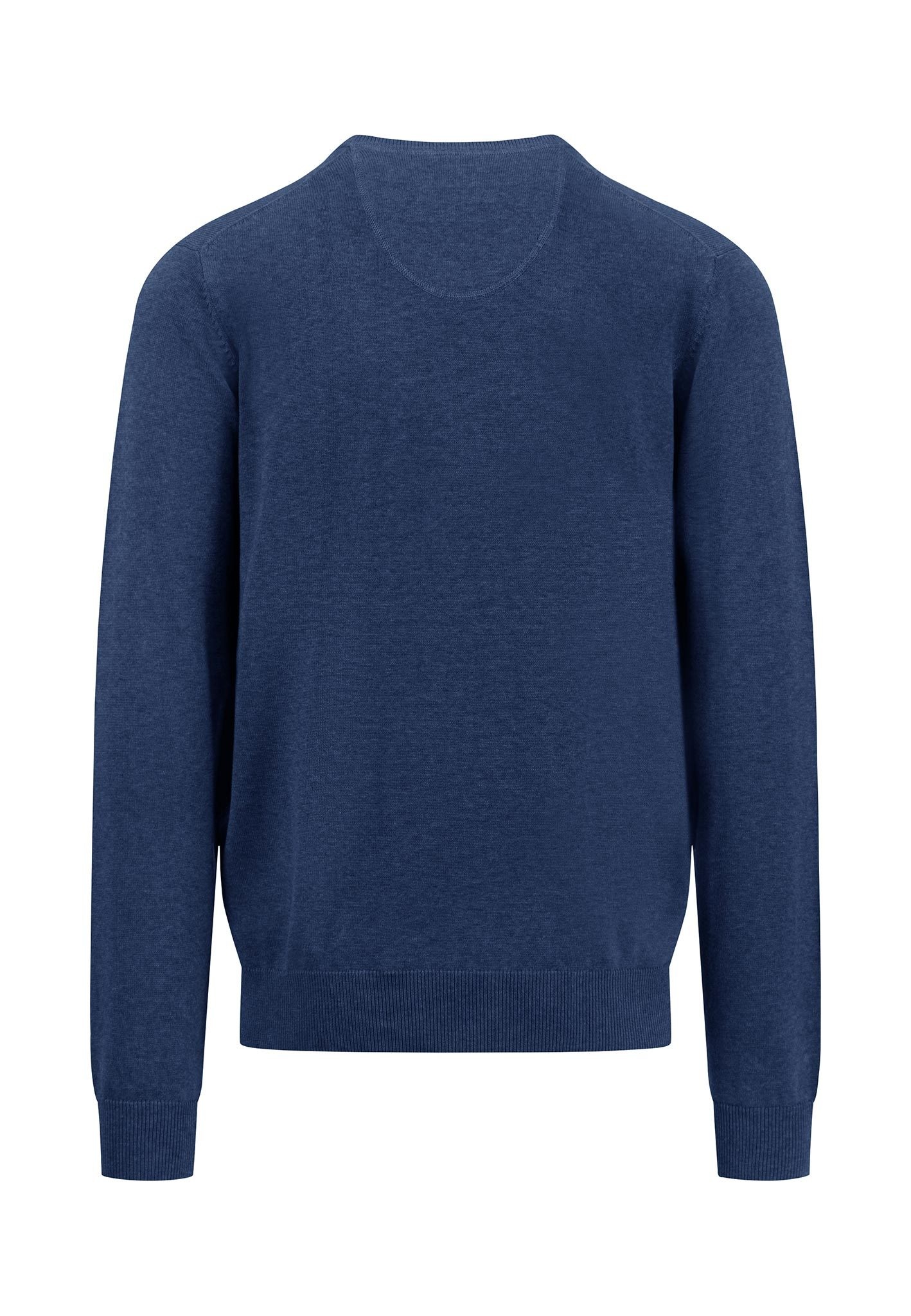 Fynch Hatton Pullover V-Neck Night Blauw S Fynch Hatton