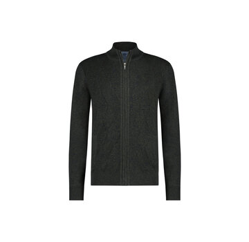 Fellows United Vest v-neck argyle fantasy Dark Green (32.1121 - 172)