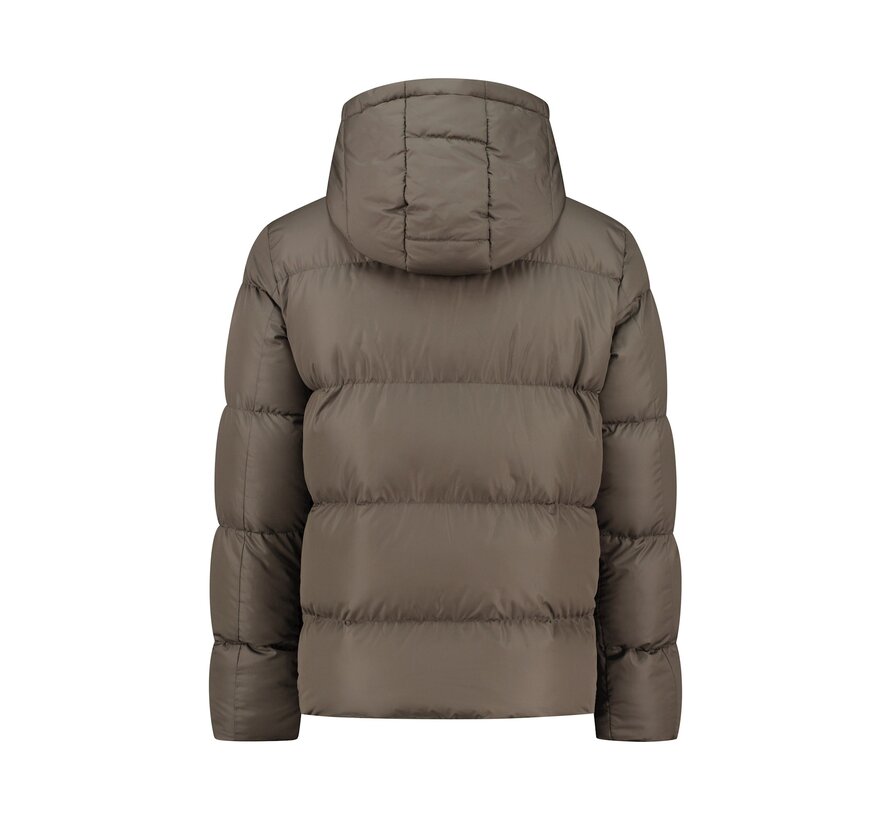 Short padded jacket Brown (23030404 - 000049)