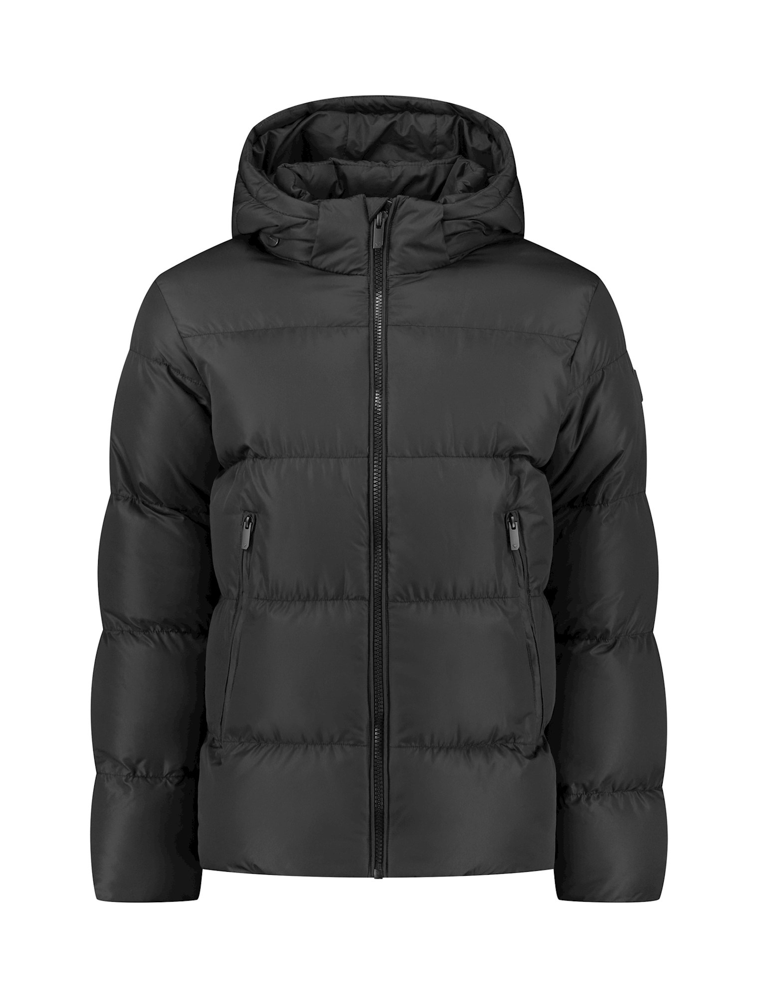 Purewhite Short padded jacket Black (23030404 000002) Nieuwnieuw