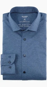 Olymp Overhemd Level   Blauw    Olymp