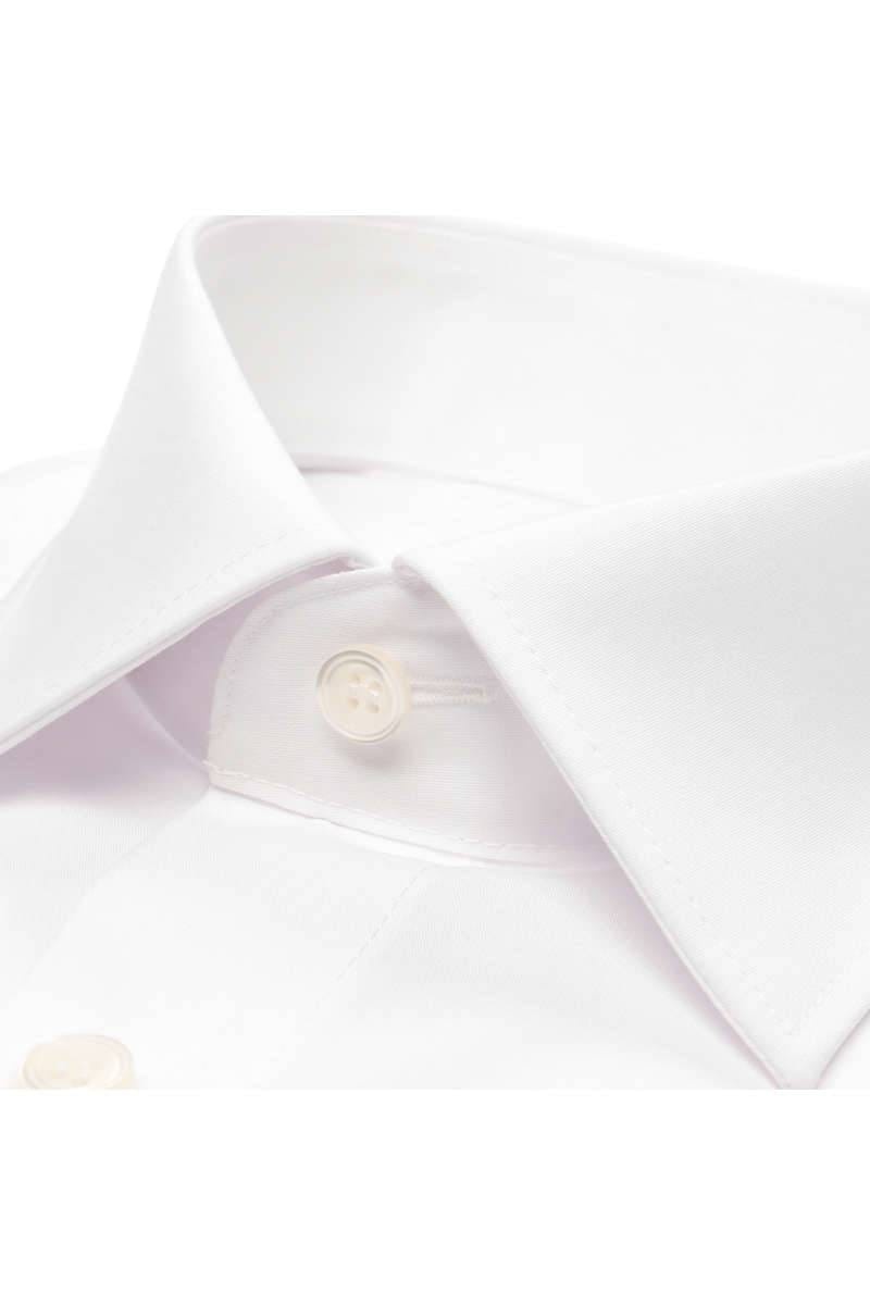 Marvelis Strijkvrij Overhemd Comfort Fit Uni Wit Marvelis