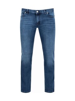 Alberto Jeans SLIM - Super Stretch Dual FX Denim slim fit Dark Blue (4237 1973 - 882)