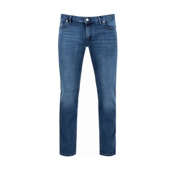 Alberto Jeans SLIM - Super Stretch Dual FX Denim slim fit Dark Blue (4237 1973 - 882)