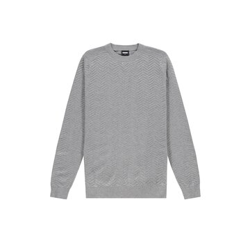 Kultivate KN RYAN  Pullover LightGreyMelange (2001050002 - 153)