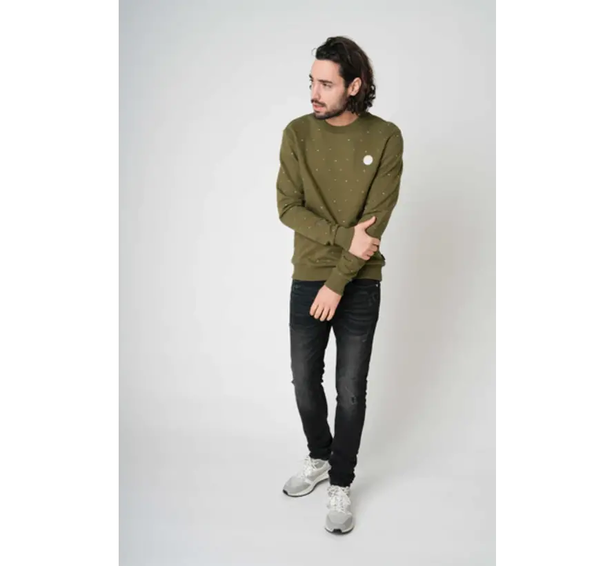 SW OLIVE  Pullover DarkOlive (2201041006 - 664)