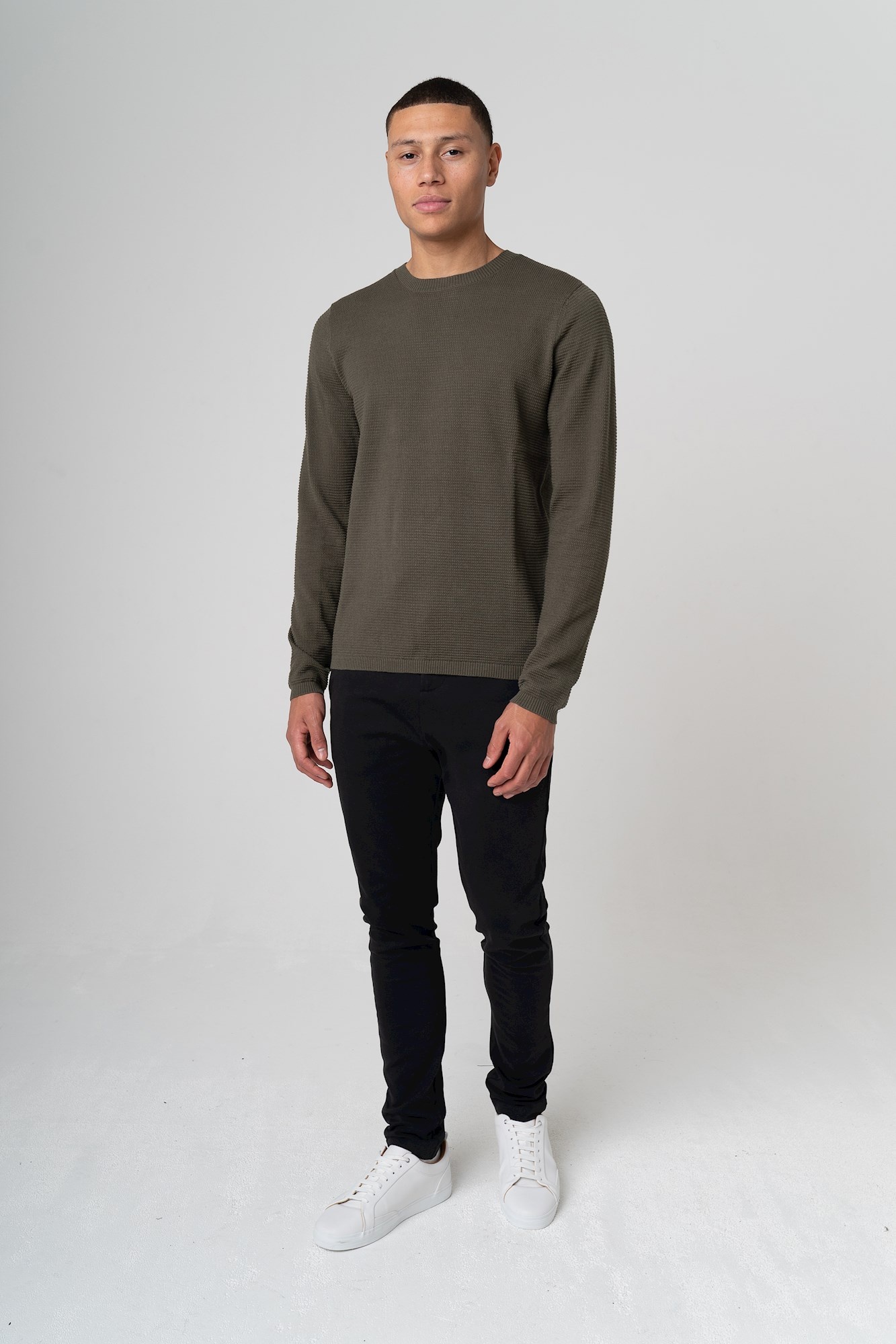 Kultivate KN VICTOR  Pullover Army   M Kultivate