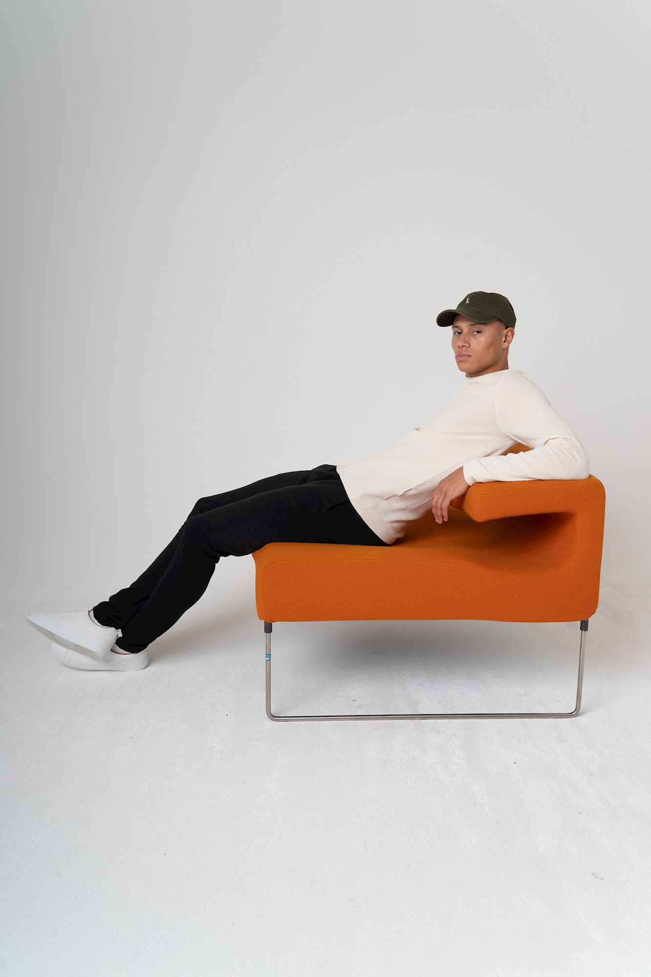 Kultivate KN VICTOR Pullover Ecru XL Kultivate