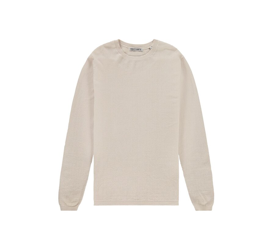 KN VICTOR  Pullover Ecru (2101050800 - 203)