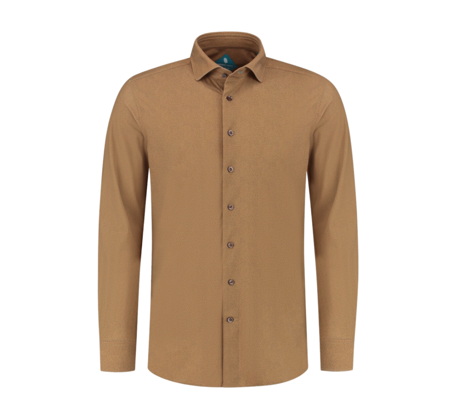 Performance Overhemd Twill Brown (7.32.027.770 - 342)