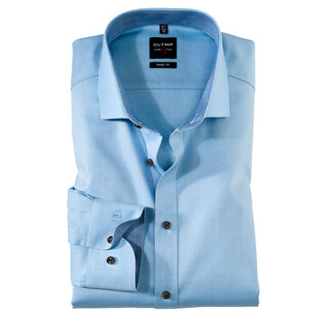 Olymp Overhemd Level 5 Body Fit Blue (0531 64 11)N
