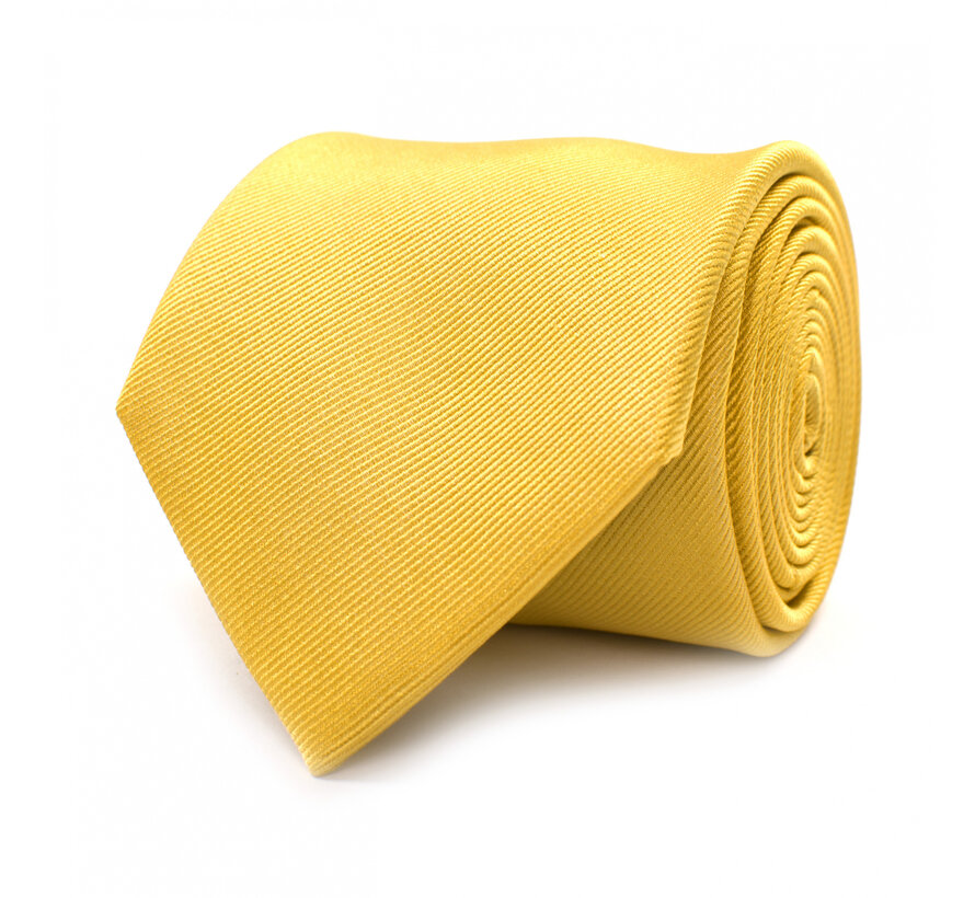 Classic Ribbed Tie Yellow (TRTIZZ001 - 500)