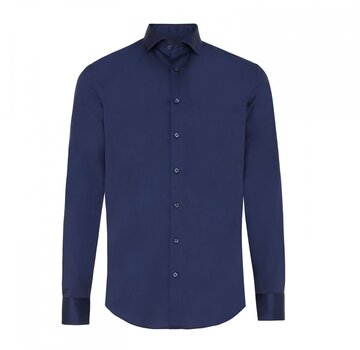Tresanti NOAM Two-Ply stretch shirt non-iron Navy (TRSHZZ004 - 803)