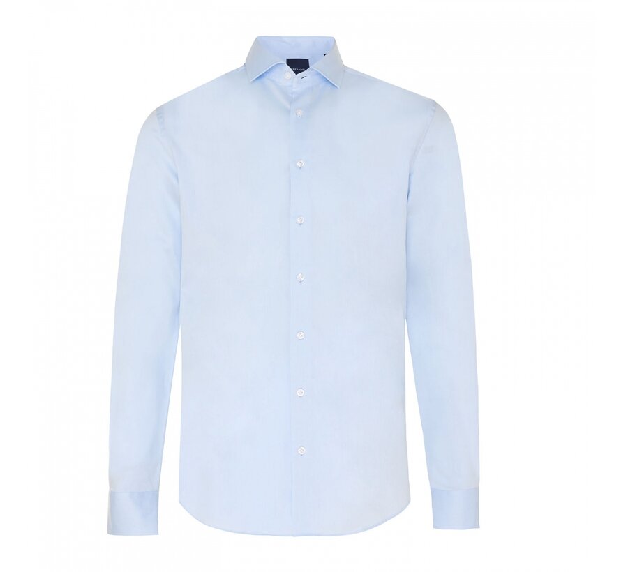 NOAM Two-Ply stretch shirt non-iron Sky blue (TRSHZZ004 - 801)