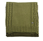 BIAGINO colorblock knitted scarf Moss (TRSCHE185 - 907)