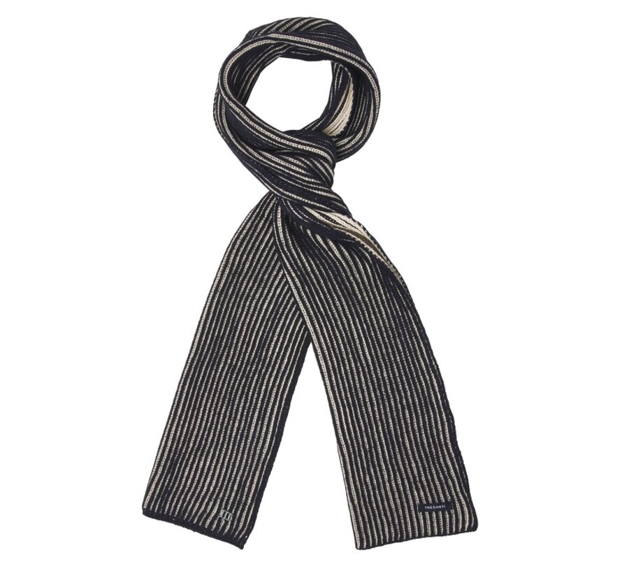 STEBA  Ribbed scarf Dark brown (TRSCHE158 - 402)