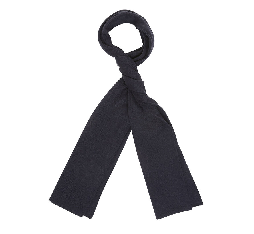EDDY Fine knitted scarf (no logo) Navy (TRSCFE116 - 803)