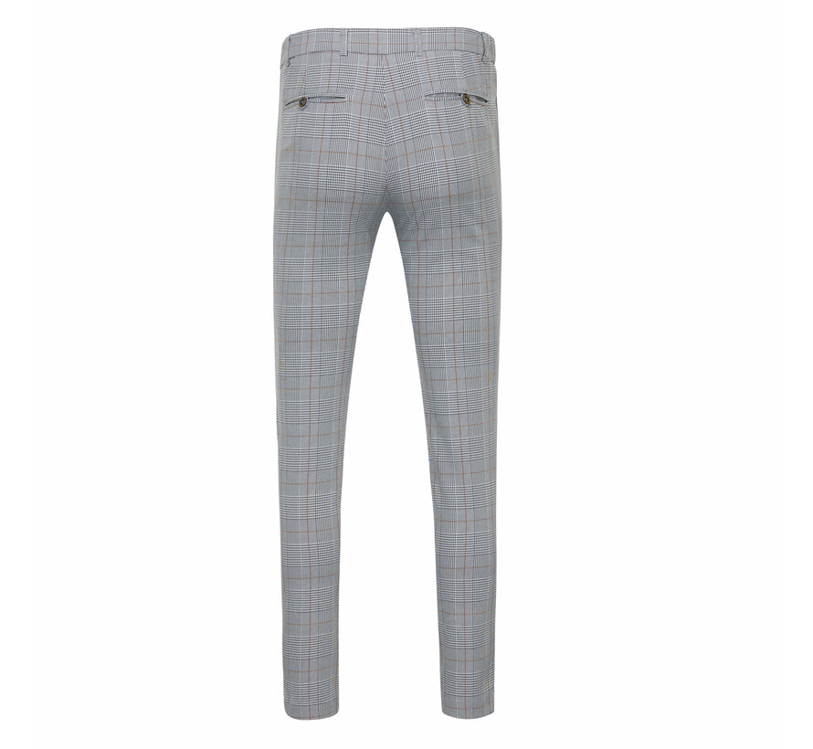 AROLA Trouser with big check Grey (TRPAHA099 - 200)