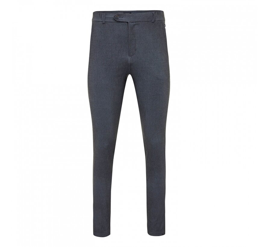 ETHYN Stretch pants with structure Dark blue (TRPAFE030 - 802)