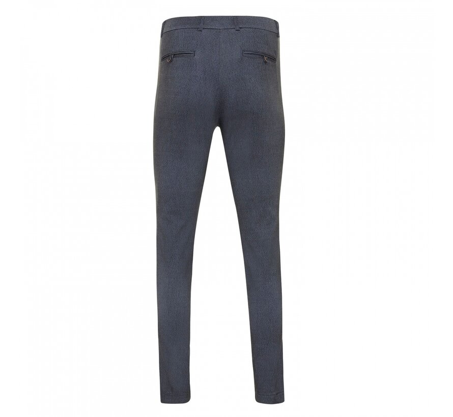 ETHYN Stretch pants with structure Dark blue (TRPAFE030 - 802)