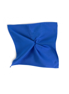 Tresanti Classic Ribbed Pocket Square Royal blue (TRHAZZ001 - 805)