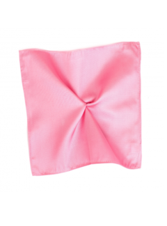 Tresanti Classic Ribbed Pocket Square Pink (TRHAZZ001 - 700)