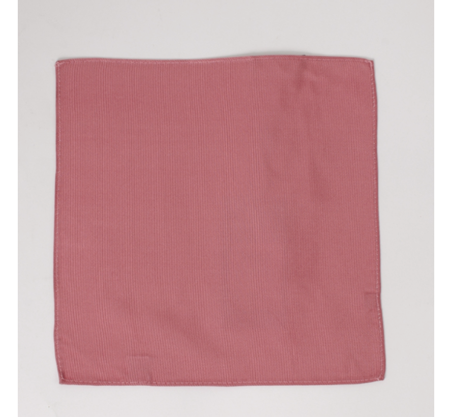 Classic Ribbed Pocket Square Boysenberry (TRHAZZ001 - 605)