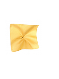 Tresanti Classic Ribbed Pocket Square Yellow (TRHAZZ001 - 500)