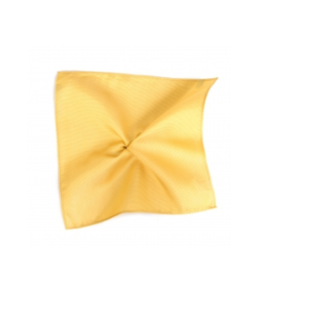 Tresanti Classic Ribbed Pocket Square Yellow (TRHAZZ001 - 500)