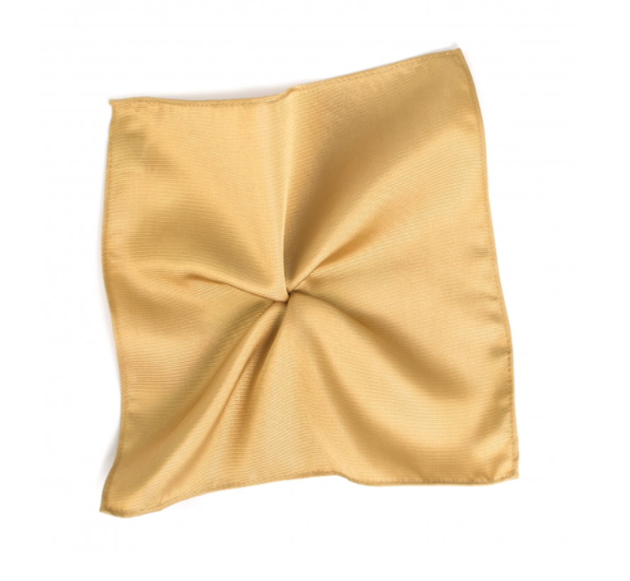 Classic Ribbed Pocket Square Camel (TRHAZZ001 - 404)