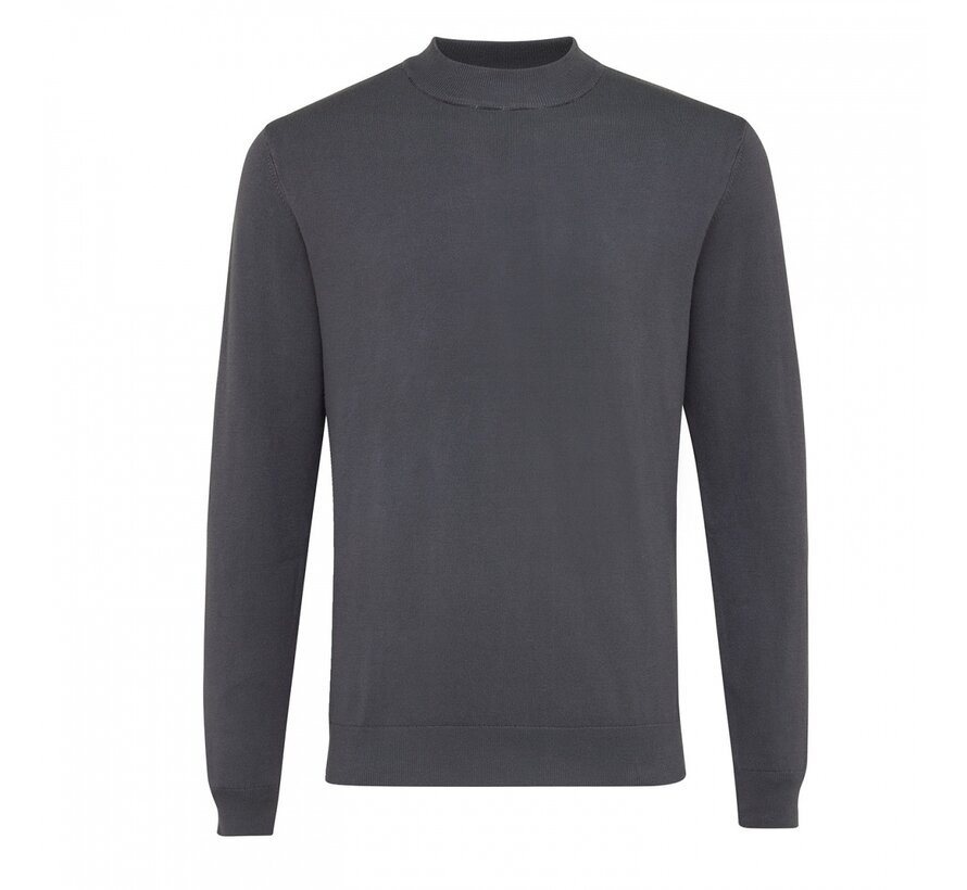 SAINT Stretch turtleneck Anthracite (TRKWHE046 - 202)