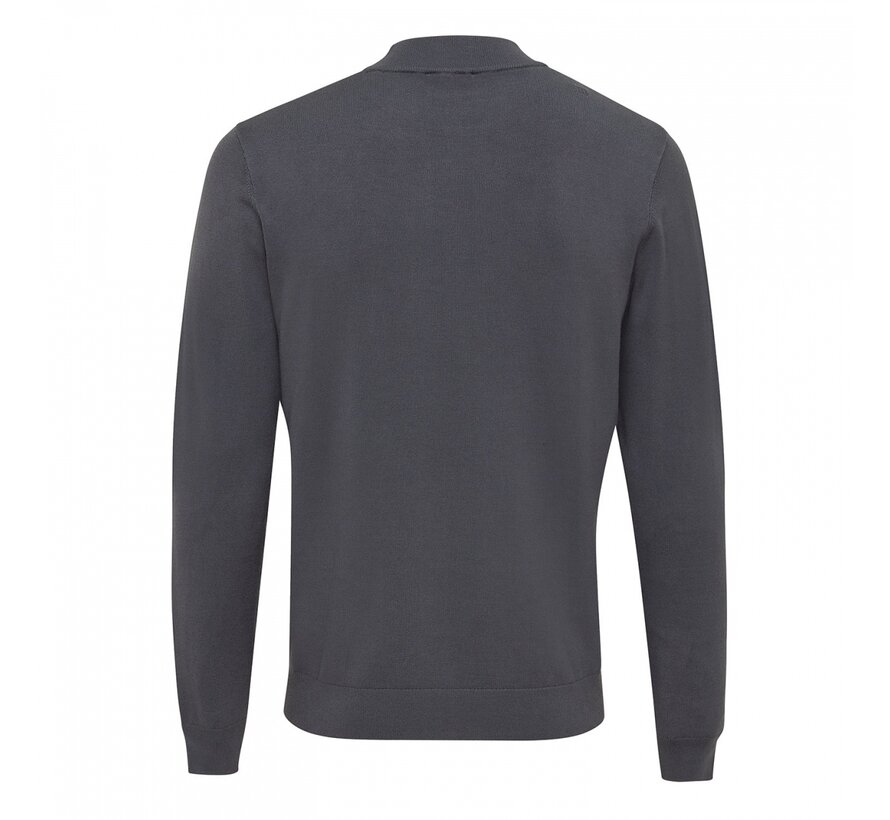SAINT Stretch turtleneck Anthracite (TRKWHE046 - 202)