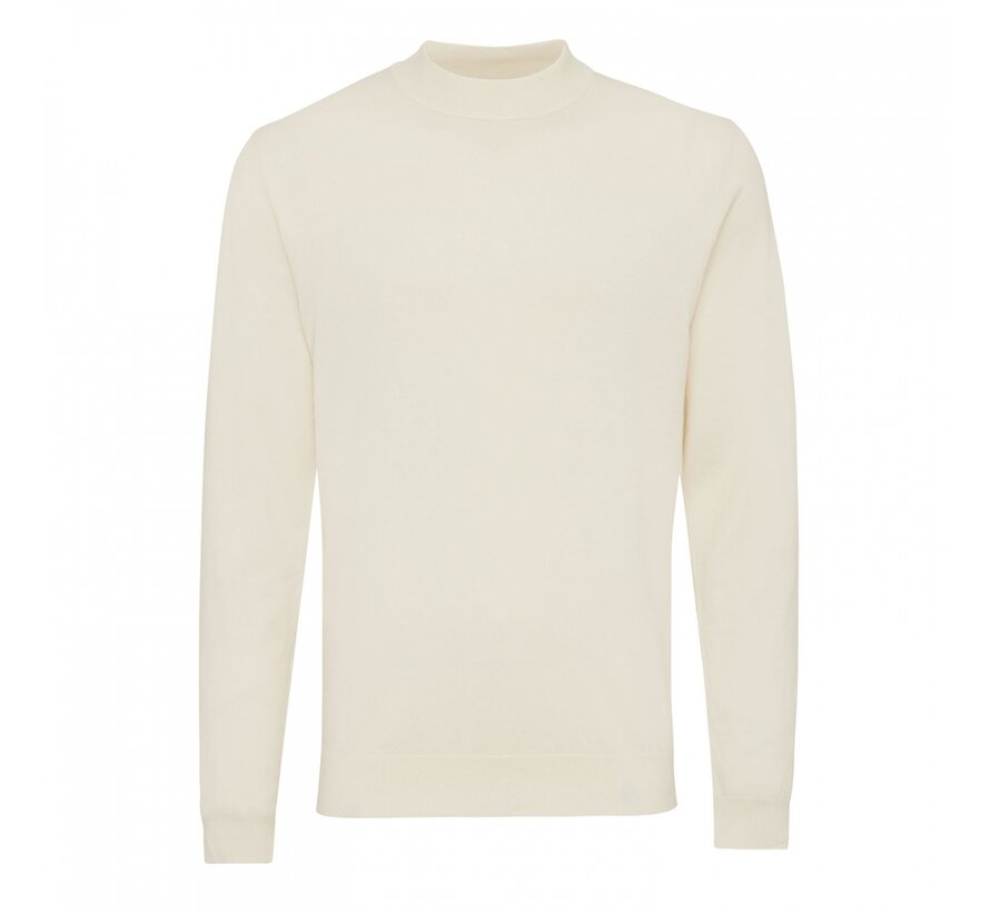 SAINT Stretch turtleneck Ivory (TRKWHE046 - 102)